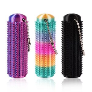 Little Ouchies Pain Fidget, 3 Stücke Fidget Toys , Pain Stim Spiky Grippie Keychain, Fidget Toys Erwachsene für Stressabbau Fokus, Sensorik Geschenke